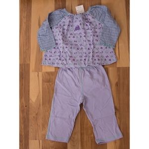 NWT Cloud Mine Mitten Hat set sz 24 months